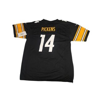 Black and Yellow Sports Jersey Boys XL NWT